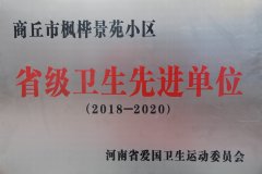 省级卫生先进单位