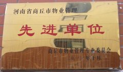 先进单位